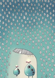 April Shower, 2012 (mix media)